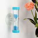 Mini 3 Minutes Sandglass Hourglass Timer Home Decor+ Suction Cup CYX SCA KAJ