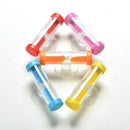 Mini 3 Minutes Sandglass Hourglass Timer Home Decor+ Suction Cup CYX SCA KAJ