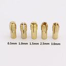 2 Sets Collet Nut Kit Quick Change Tools Part Power Rotary 2.0mm 33*9.3 JHO