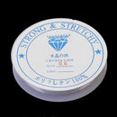 5 Rolls 0.6mm Elastic Rubber Beading String Cord Wire Bracelet Making Transparen
