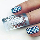 24Pcs Sheets Nail Art Hollow Stencil Template Stickers DIY Manicure Tool Stamp