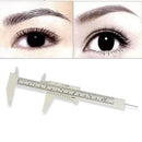 Eyebrow Measuring Vernier Caliper Ruler Permanent Makeup Tattoo Micrometer