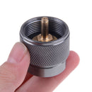 1Pc New Adapter Camping Propane Small Gas Tank Adapter Input Lindal Outp NZG