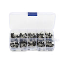 200PCS 10 Types TO-92 In-line Transistor Box NPN TO-92 PNP BC337 2N2222 S8050