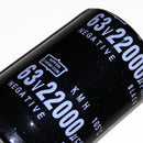 Dimension 35x50mm Cylindrical 63V 22000UF Aluminum Electrolytic Capacit ZKL