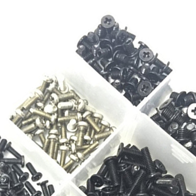 500Pcs/Set M2/M2.5/M3 Machine Screws Set for Laptop PC DIY