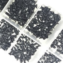 500Pcs/Set M2/M2.5/M3 Machine Screws Set for Laptop PC DIY gfh UFF