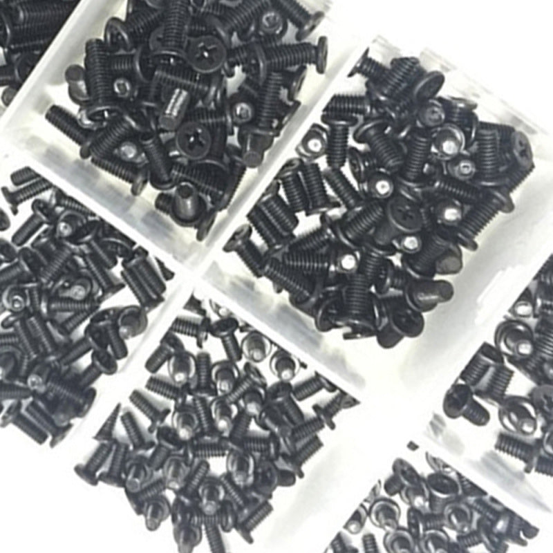 500Pcs/Set M2/M2.5/M3 Machine Screws Set for Laptop PC DIY