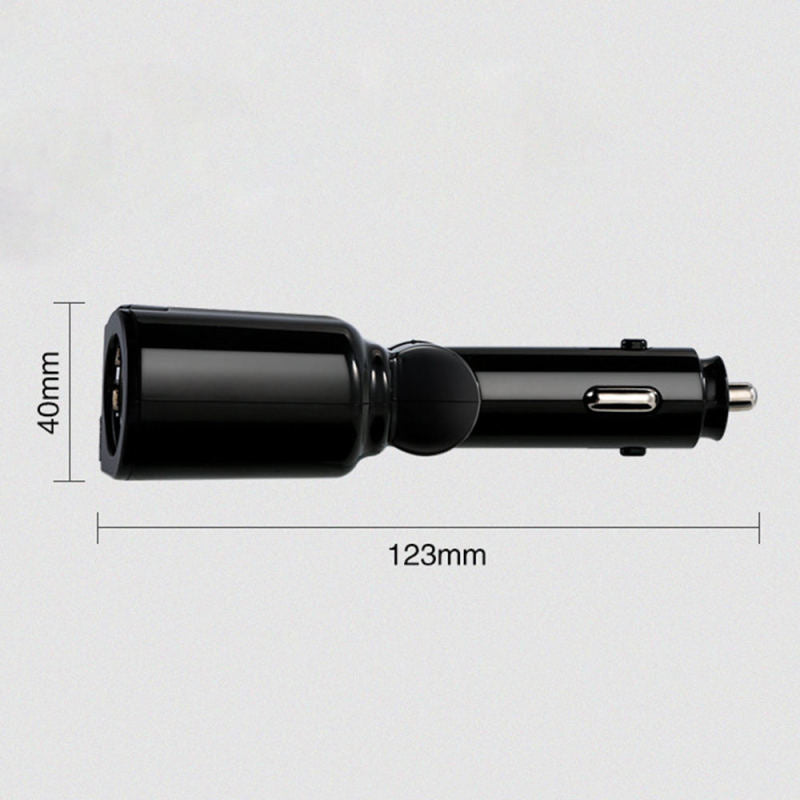 Dual USB Charger 2-Way Car Lighter Socket Splitter Adapter DC 5V 3.1A fdg