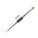 Dual-Ended Poly Builder Nail Art Pen Slice Brush Slice Shape Tool Polish URJ