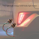 2x 7443 7440 992A 7443R Car Truck Turn Signal Light Female Socket Wiring H FPN