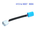 9007 To H13 Headlight Conversion Pigtail Connector Wire Harness Plug ZKY REA