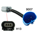 9007 To H13 Headlight Conversion Pigtail Connector Wire Harness Plug ZKY REA