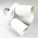 3 in 1 Studio E27 Socket Splitter Adapter Converter Photo Light Bulb Base Holder