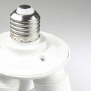 3 in 1 Studio E27 Socket Splitter Adapter Converter Photo Light Bulb Base Holder