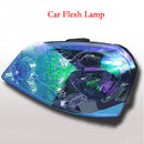 200x30cm Chameleon Colorful Blue Car Headlight Tail Fog Light Vinyl Tint Film