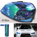 200x30cm Chameleon Colorful Blue Car Headlight Tail Fog Light Vinyl Tint Film