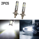 2x H1 50W High Power LED Xenon White Fog Light Headlight Daytime Bulb 6000K