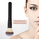 Black Wool Black powder brushFull Coverage Face Foundation Powder Brush Sealed