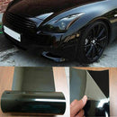 16" x 60" Car Gloss Dark Black Smoked Headlight Taillight Tint Film Wrap PVC fgh