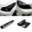 16" x 60" Car Gloss Dark Black Smoked Headlight Taillight Tint Film Wrap PVC fgh