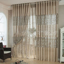 2015 new Elegant Leaf Tulle Door Window Curtain Drape Panel Sheer Scarf Valances