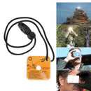 1pcs Practical Outdoor Emergency Survival Reflective Signal Mirror Tool ZAJ