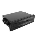 Double Din Radio Pocket Drink-Cup Holder Storage Box for Car truck