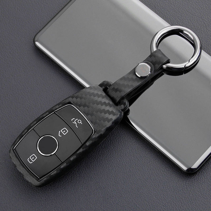 Silicone Car Key Case Cover Fob For Mercedes-Benz New A C E S CLS Class
