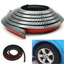 Rubber Car Fender Flare Wheel Eyebrow Protector Arch Trim Strip 1.5m HQ