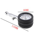 Tire Tyre Air Pressure Gauge Dial Meter Tester Tool 60 psi For Car Motorcycle