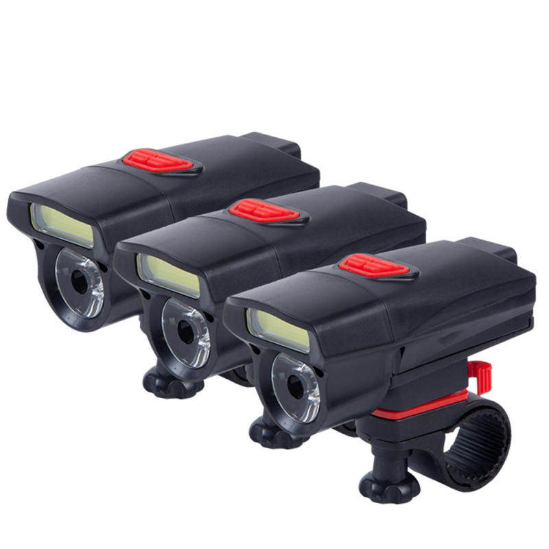 1 x Bicycle Front Light COB LED Working Flashlight Cycling Practical Hea XCE