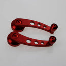 2Pcs Billet Aluminum Window Winder Black Car Crank Glass Handle Knob Uni KFF