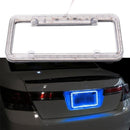 Universal 12V Blue 54 LED Light Car Front And Rear License Plate Cover DHV