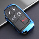 Car Key Fob Chain For Jeep Dodge Chrysler Keychain Ring Cover Holder Acc VBL