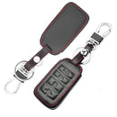 4-Buttons Leather Smart Key Chain Holder Cover For 13-18 KIA Cadenza K7  RJJ