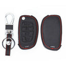 1 * Car Leather Remote Keychain Cover For Modern Santa Fe GLS Campaign fds JSI