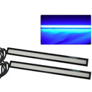 10Pcs 12V LED Strip DRL Daytime Running Lights Fog COB Car Lamp Blue Day Driving