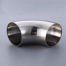 3 Inch Stainless Steel 90 Degree Bend 76mm Elbow Exhaust Pipe Fitting Dura ZUY