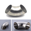 3 Inch Stainless Steel 90 Degree Bend 76mm Elbow Exhaust Pipe Fitting Dura BII