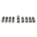 25pcs Car Interior White LED Lights Bulbs Kit for BMW X5 E70 M 2007-20 OIF