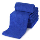 50 X Microfiber Cleaning Cloth Blue Towel Set For Car Polishing Auto Detai FKU