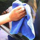 50 X Microfiber Cleaning Cloth Blue Towel Set For Car Polishing Auto Detai FKU
