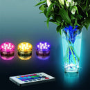 Submersible 10 LED RGB Light Party Vase Underwater Waterproof Lamp Ornate Best