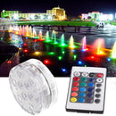 Submersible 10 LED RGB Light Party Vase Underwater Waterproof Lamp Ornate Best