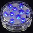 Submersible 10 LED RGB Light Party Vase Underwater Waterproof Lamp Ornate Best