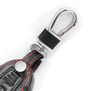 Leather Key Case Cover For Suzuki Swift Kizashi SX4 SCross Smart Remote Key Fob