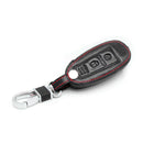 Leather Key Case Cover For Suzuki Swift Kizashi SX4 SCross Smart Remote Key Fob