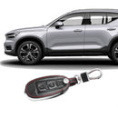 Leather Key Case Cover For Suzuki Swift Kizashi SX4 SCross Smart Remote Key Fob