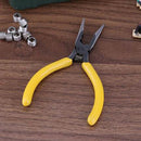 Jewelry Pliers Flat Nose Pliers Spring Manual Pliers Jewelry Tools Stainless